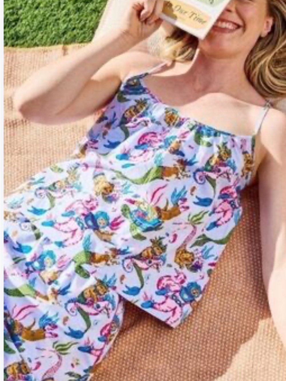 Printfresh Short PJ Set in Deep Sea Divers